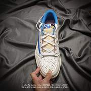 Air Jordan 1 Retro Low OG SP Fragment x Travis Scott Sail Military Blue - DM7866-104 - 5
