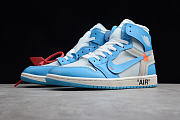 Air Jordan 1 x  OFF-WHITE High OG University blueAQ0818-148 - 6