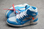 Air Jordan 1 x  OFF-WHITE High OG University blueAQ0818-148 - 2