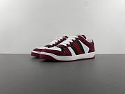 Gucci Rosso Ancora GG canvas shoes  - 3