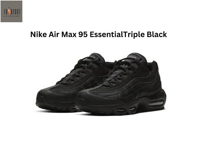 Nike Air Max 95 Essential Triple Black  -  CI3705-001 - 1