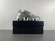 prada loafer silver  - 1