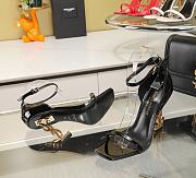 YSL pearl strap high heel classic iron heel sandals - 2