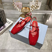 Prada slingbac red sandals - 5