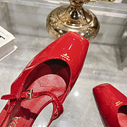 Prada slingbac red sandals - 2