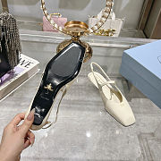 Prada slingback white sandals - 4