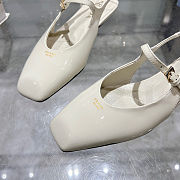 Prada slingback white sandals - 5