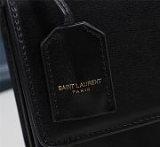 YSL Sunset Medium  black color Size  22 x 8 x 16 cm  - 2