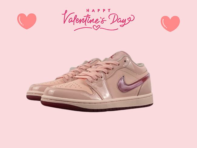 Air Jordan 1 Low Patent Valentine's Day - HF3174-600 - 1