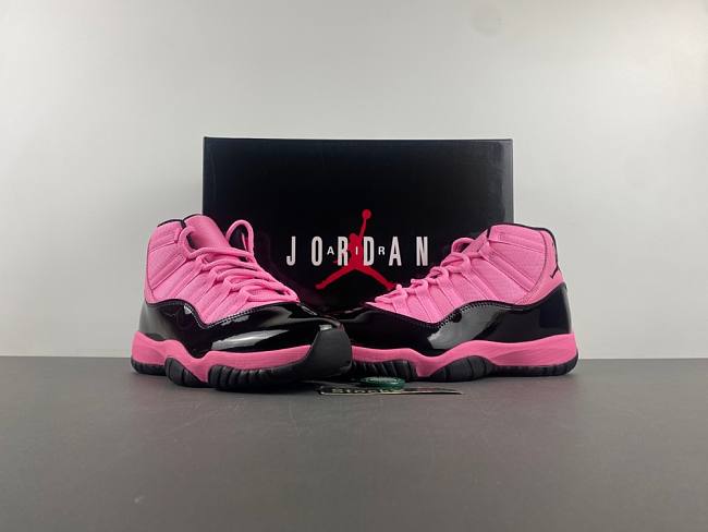 Air Jordan 11 pink and black - CT8012-500 - 1