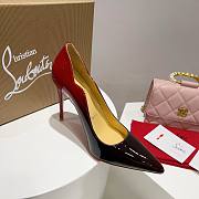 L0uboutin red bottom shoes Hot chick - 5