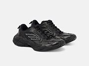 Balenciaga  Monday leather sneakers in black - 1