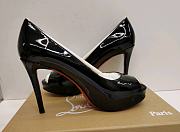 Christian Louboutin New Very Prive high heels patent leather - Heel height: 120 mm  - 2