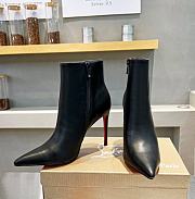 Louboutin So Kate Booty 85 mm black calf skin - 3