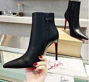 Louboutin So Kate Booty 85 mm black calf skin - 5