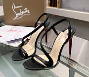 Christian Louboutin Rosalie black high heels - heels height: 10cm - 2