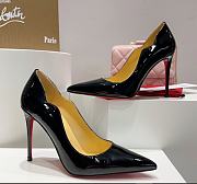 Christian Louboutin Hot Chick Black - heels height : 100 mm Pumps  - 6