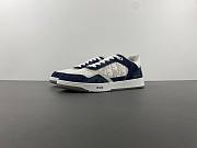 Dior B27 Low Denim Blue White Dior Tears Oblique Galaxy Leather - 3SN272ZWZ_H580 - 1