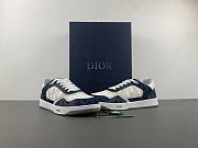 Dior B27 Low Denim Blue White Dior Tears Oblique Galaxy Leather - 3SN272ZWZ_H580 - 4