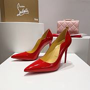 Christian Louboutin Hot Chick Red- heels height : 100 mm Pumps - 4