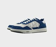 Dior B27 Low White Blue Denim - 3SN272 ZAC_H580 - 1