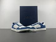Dior B27 Low White Blue Denim - 3SN272 ZAC_H580 - 4