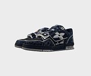 Louis Vuitton LV Trainer Sneaker Blue  - 1ADE35 - 1