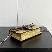 Gucci Dionysus super mini bag in gold - 476432 1TRBN 8089 - size 16.5x10x4.5cm - 4
