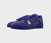 LV Trainer Sneaker Purple- 1ADHAN - 1