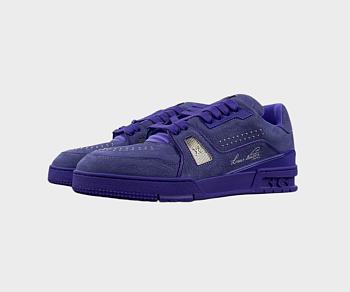 LV Trainer Sneaker Purple- 1ADHAN