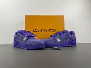 LV Trainer Sneaker Purple- 1ADHAN - 5