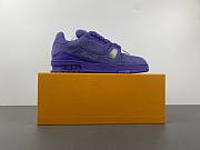 LV Trainer Sneaker Purple- 1ADHAN - 4