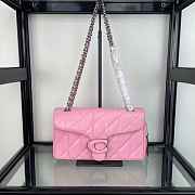 Coach Bolsa Tabby Shoulder 26 With Quilting Rosa - size 26x14x8 cm  - 4