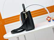 Louis Vuitton Capucines BB Bag Black - size: 27x18x9cm  - 5