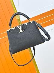 Louis Vuitton Capucines BB Bag Black - size: 27x18x9cm  - 2
