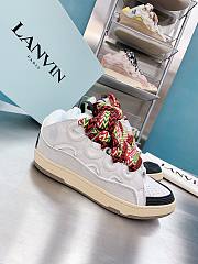 Lanvin Leather Curb White Ivory - FM-SKRK11-DRAG-A2000 - 4