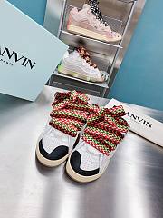 Lanvin Leather Curb White Ivory - FM-SKRK11-DRAG-A2000 - 2