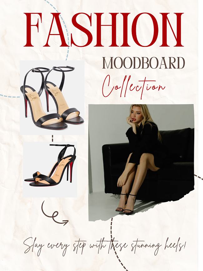 Christian Louboutin Loubigirl strapy high heels - height 100mm - 1