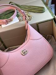 Gucci Aphrodite Shoulder Bag Small Light Pink - 25 x 19 x 7cm - 2