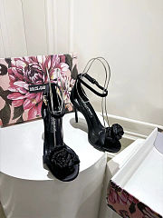 Dolce & Gabbana Keira satin sandals - heel height 10cm  - 1
