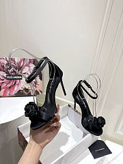 Dolce & Gabbana Keira satin sandals - heel height 10cm  - 5