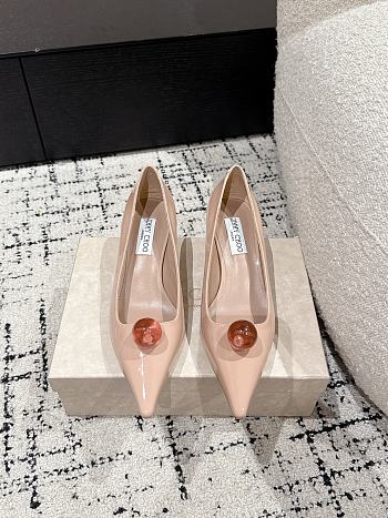 Jimmy Choo Macaron Patent Leather Pumps Orb Pump 50mm