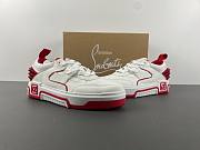 Christian Louboutin Astroloubi Calf leather, suede and nappa leather White - 3230887J679 - 4