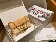 Dior 30 Montaigne East-West Bag with Chain Oblique Jacquard - 22×13×7cm - 5