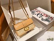 Dior 30 Montaigne East-West Bag with Chain Oblique Jacquard - 22×13×7cm - 3
