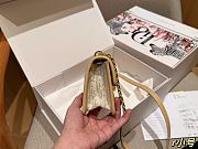 Dior 30 Montaigne East-West Bag with Chain Oblique Jacquard - 22×13×7cm - 2