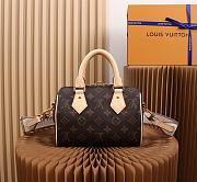 LV Speedy Bandoulière 20 Beige - M46222 - size: 20.5 x 13.5 x 12 cm - 2