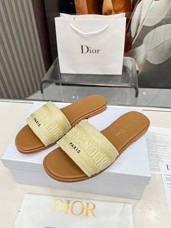 Dior Dioriviera Dway Slide White 