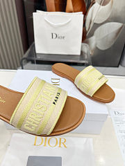 Dior Dioriviera Dway Slide White  - 4