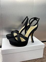 Dior Tribales Heeled Sandal Black - Heel height: 12cm - 3